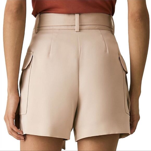 REISS Immie Satin Shorts Sz 0 - Picture 2 of 6